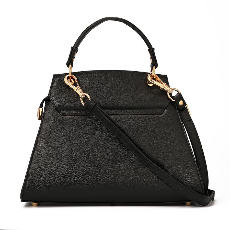 Geometric Bag Black