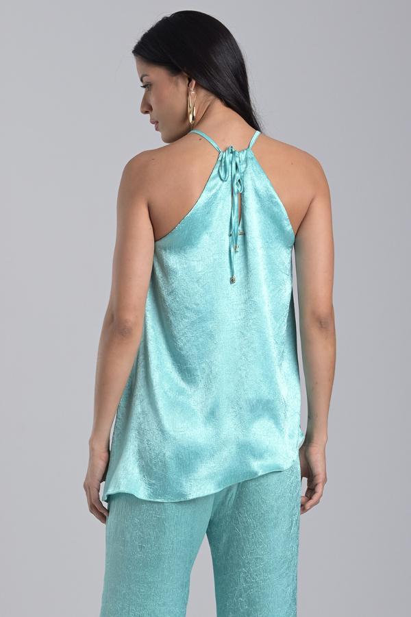 ASYMMETRIC GLOW BLOUSE