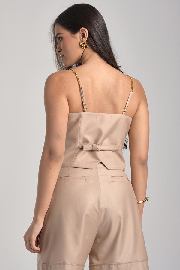 SLIM VEST WITH STRAPS