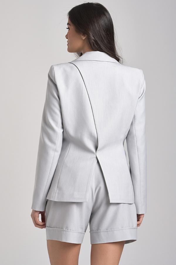 BLAZER WITH BACK OVERLAP