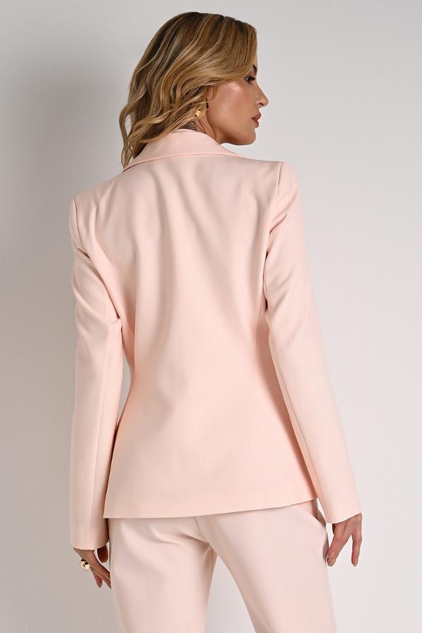 BLAZER WITH HANDKERCHIEF DETAIL