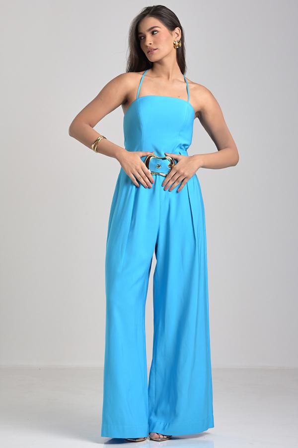 JUMPSUIT WITH TIE AT THE BACK