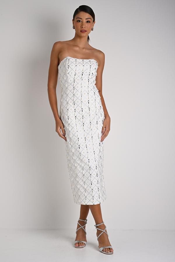 LUXURY STRAPLESS DRESS