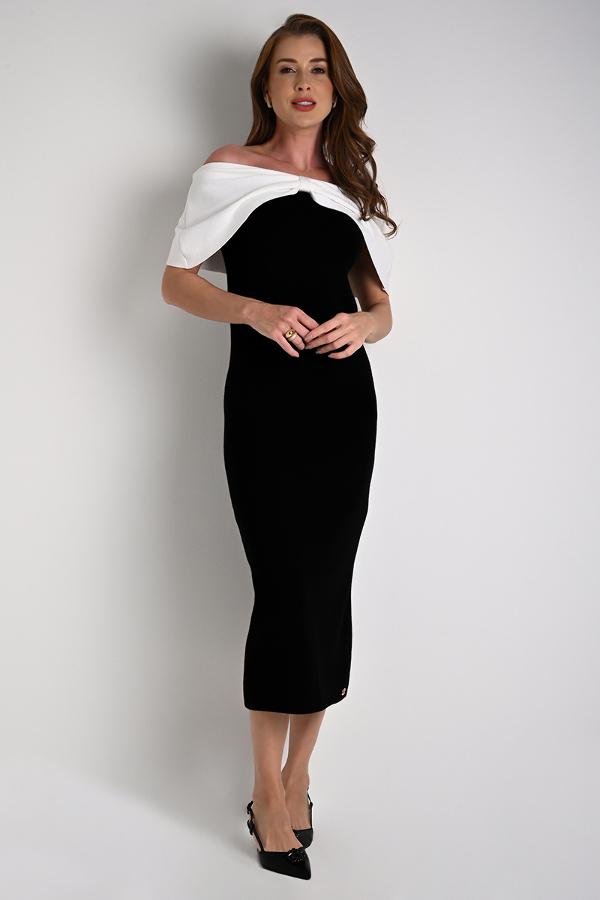 MIDI DRESS OFF THE SHOULDER